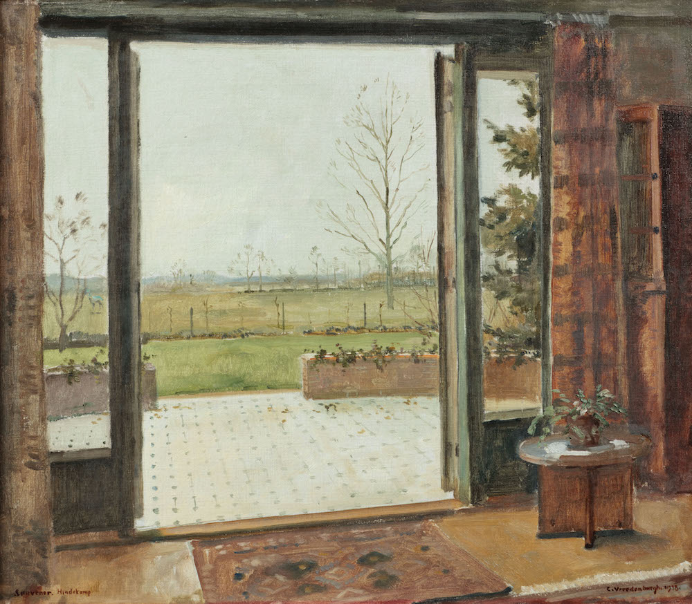 Cornelis Vreedenburgh - The Hindekamp, Ede, an inside out view