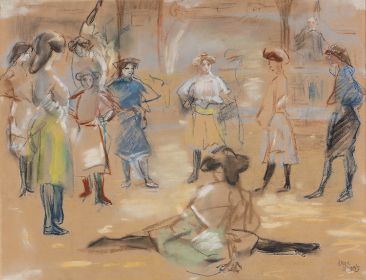 Isaac Israëls - Ballet class