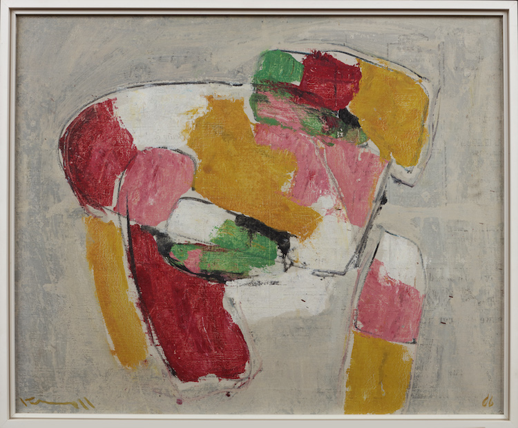 Joop Kropff-Abstract composition-66