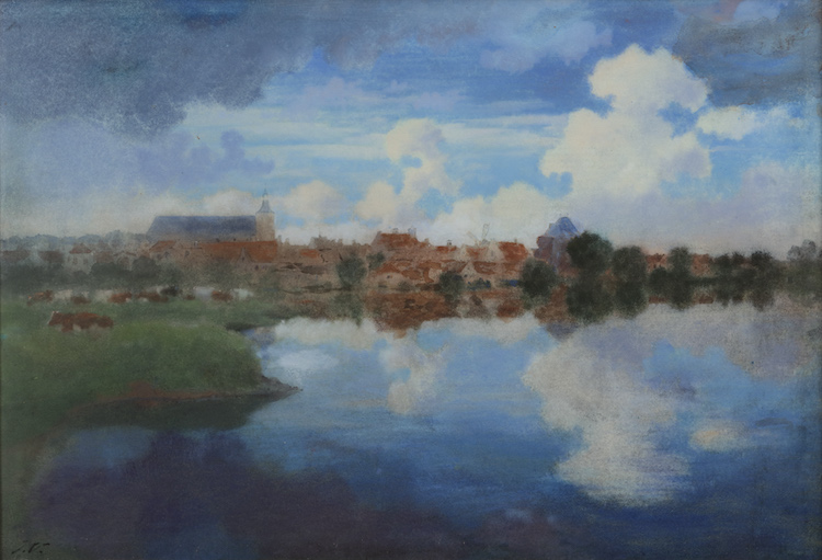 Jan Voerman Sen.-View of Hattem