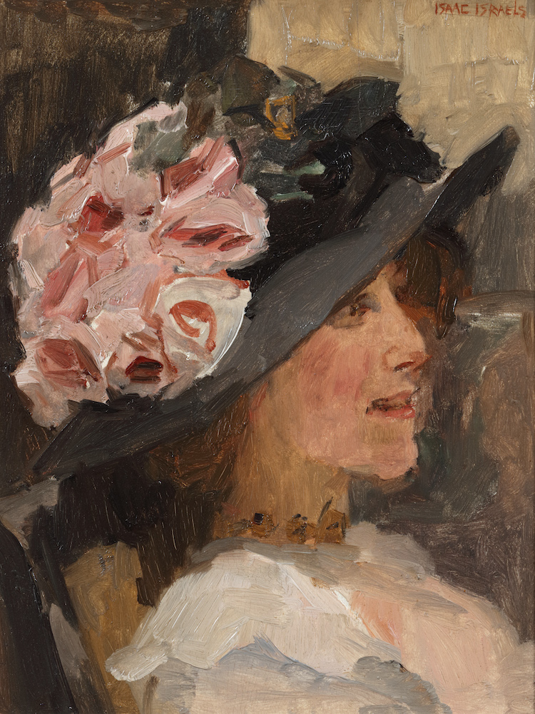 Isaac Israels-An elegant beauty