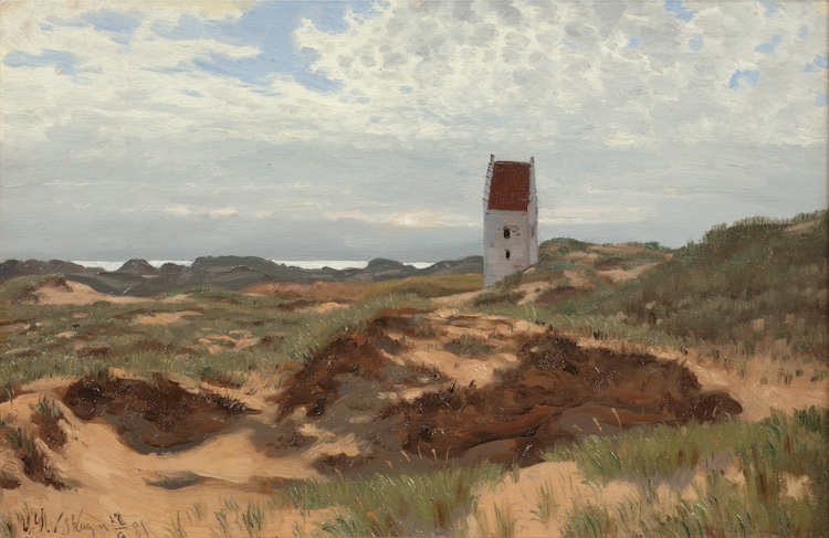 Vilhelm Groth-Coastal scene