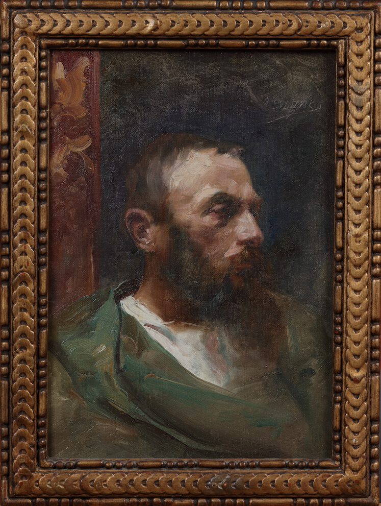 Eugeen Joors-Portrait of a bearded man