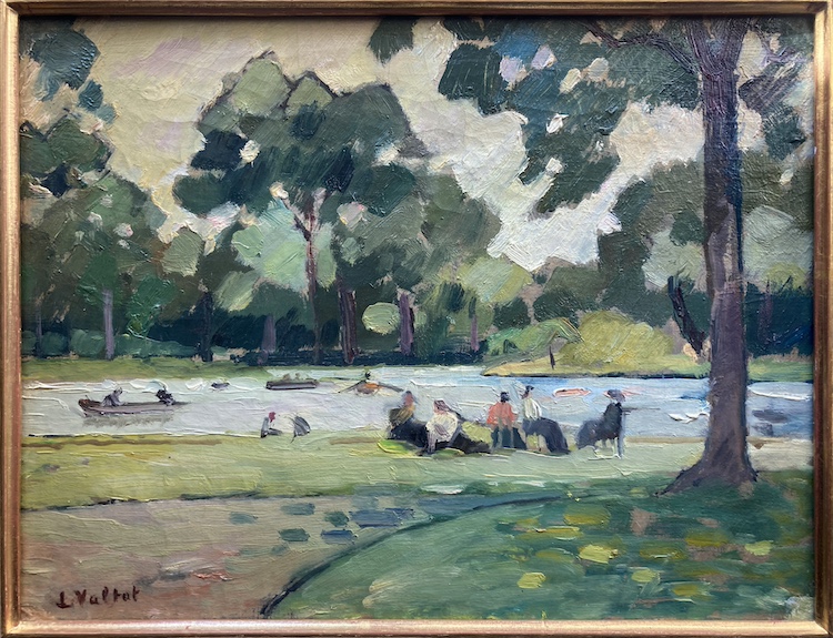 Louis Valtat-Bois de Boulogne, Paris