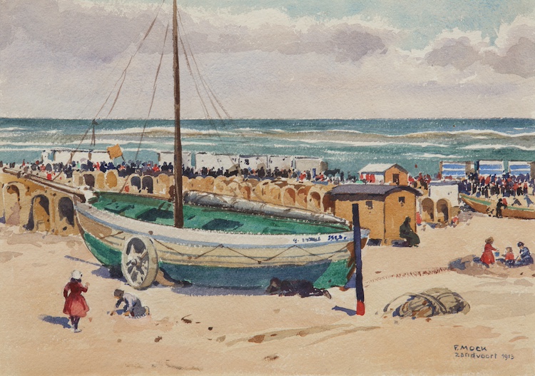 Fritz Mock-Beach fun, Zandvoort