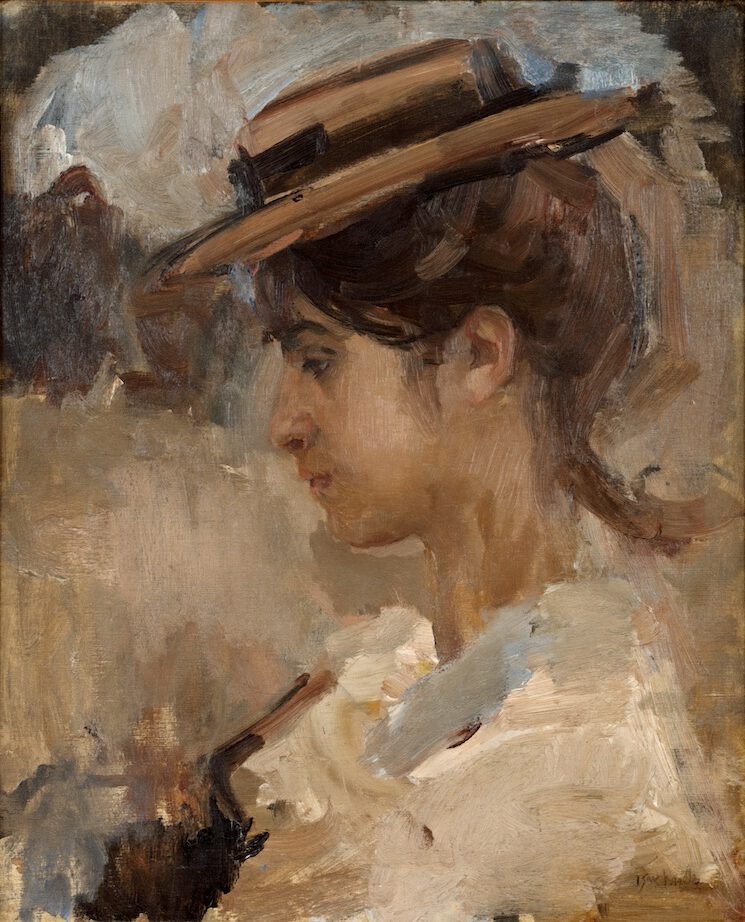 Isaac Israëls - A Young Beauty in Paris